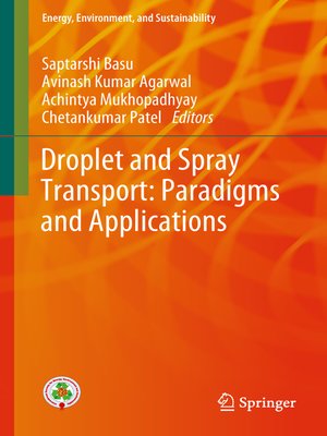 cover image of Droplet and Spray Transport